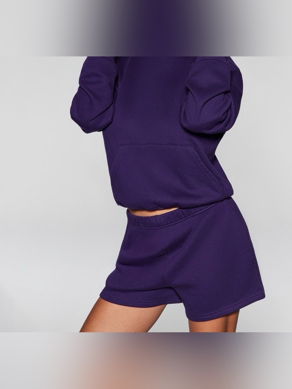 SKIMS Cotton Fleece Classic Shorts Concord